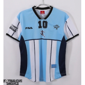 Argentina 2001 Retro Domácí Dres Krátký Rukáv Argentina 2001 Retro Domácí Dres Krátký Rukáv